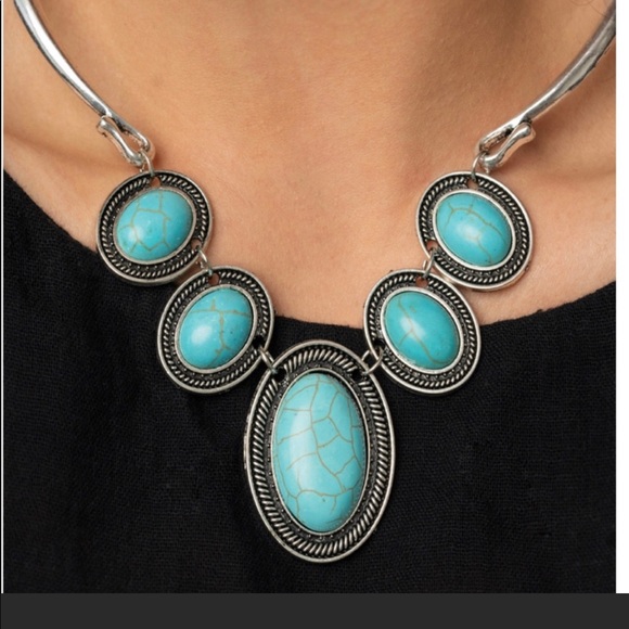 TURQUOISE OBLONG RING - Picture 3 of 7